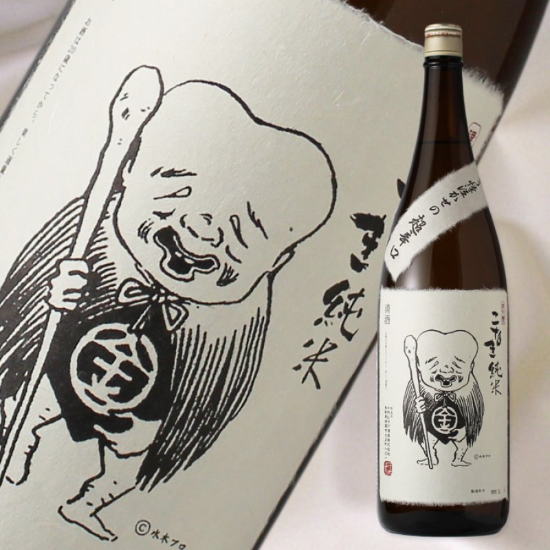 こなき純米 超辛口 1800ml 【日本酒/千代むすび酒造】