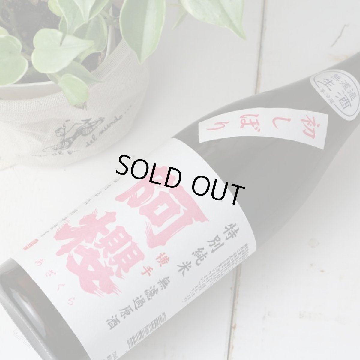 画像4: 阿櫻 初しぼり 特別純米 無濾過生原酒 1800ml（要冷蔵） (4)