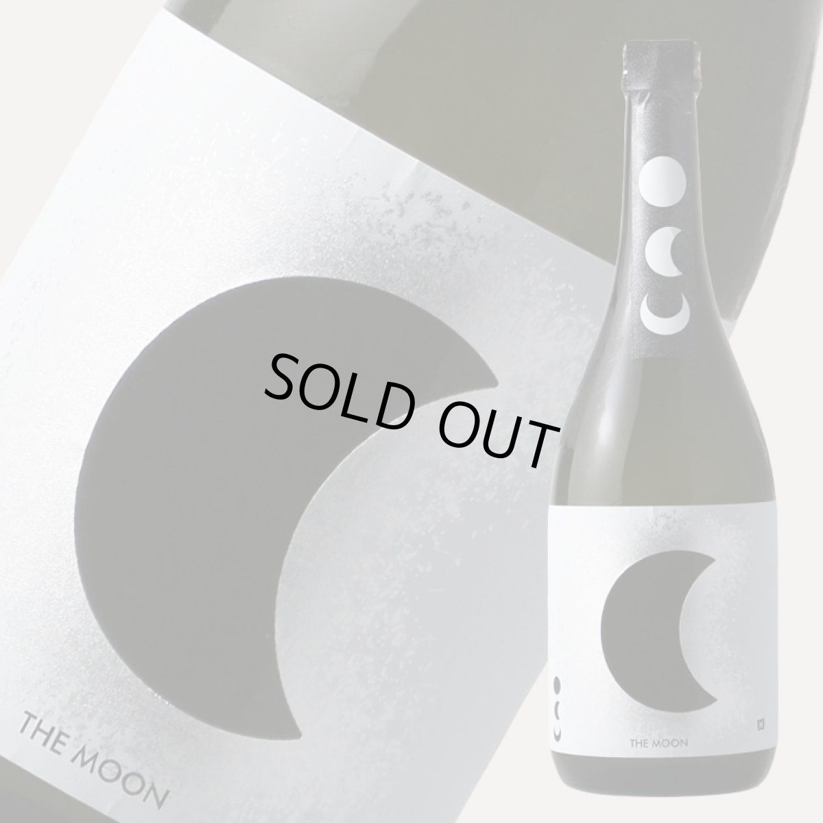 画像1: 奥 THE MOON 半月 純米吟醸 生 720ml （日本酒 山崎合資 おく）（要冷蔵 クール便） (1)