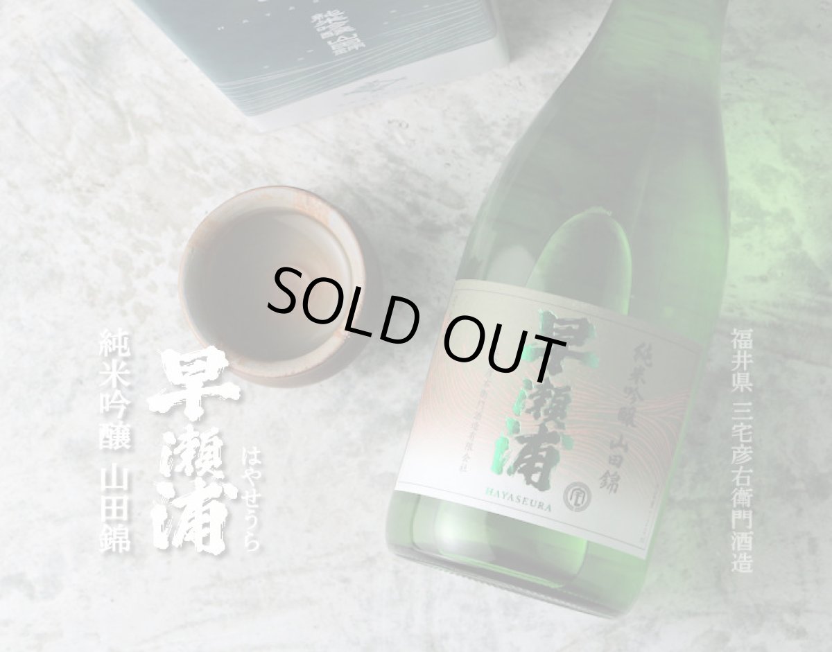 画像5: 早瀬浦 純米吟醸 山田錦 720ml (5)