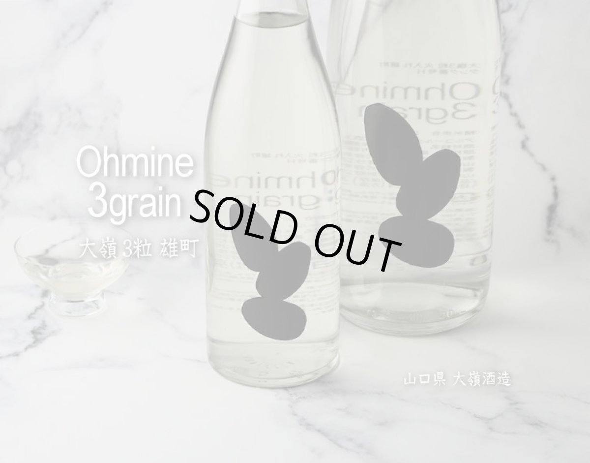 画像2: 大嶺3粒 火入れ 雄町 720ml (2)