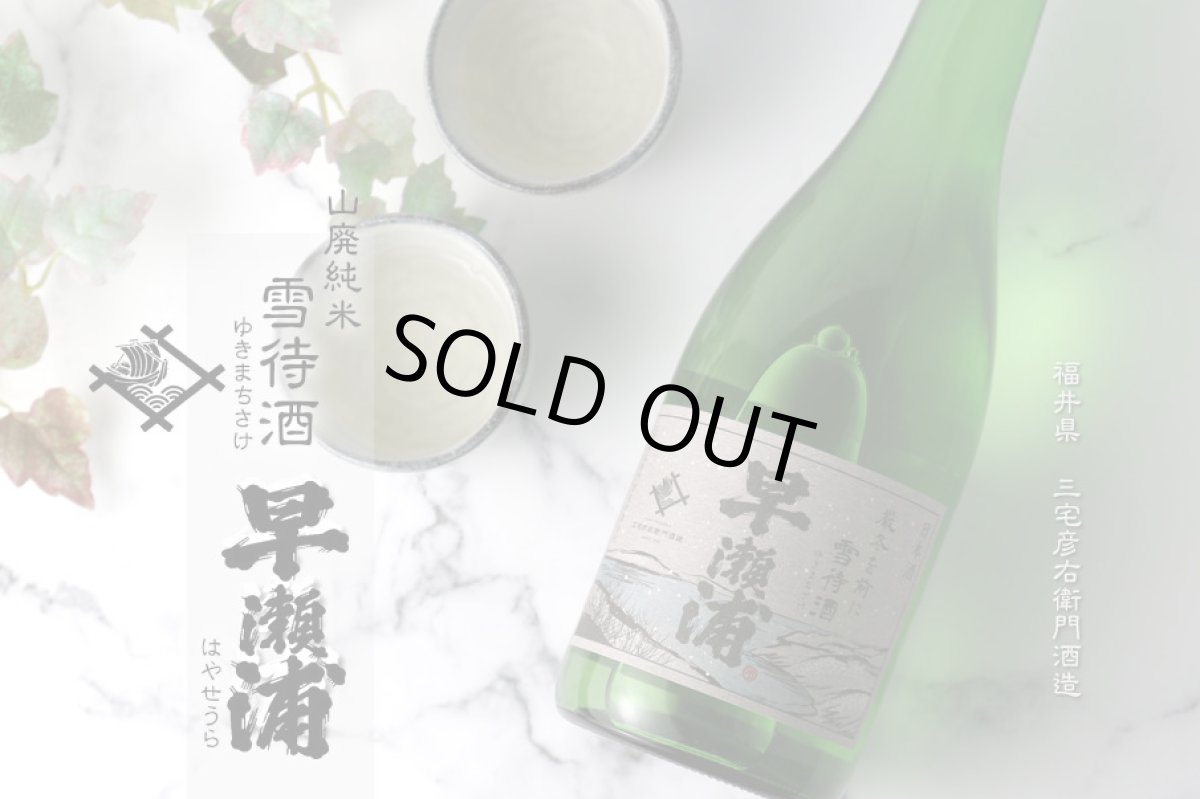 画像5: 早瀬浦 山廃純米 雪待酒 1800ml (5)