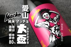 画像5: 大盃 マッチョ macho 愛山純米80％ 720ml (5)