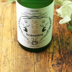 画像3: 笑四季 センセーション 白ラベル 生酒 720ml（日本酒 笑四季酒造）（要冷蔵） (3)