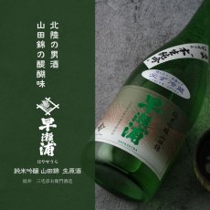 画像4: 早瀬浦 純米吟醸 限定生原酒 1800ml（要冷蔵） (4)