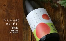画像3: 豊能梅 さくらんぼのしずく純米吟醸 ワイン樽熟成 720ml (3)
