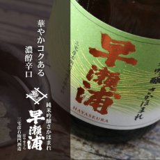 画像2: 早瀬浦 純米吟醸酒 さかほまれ 1800ml（日本酒 三宅彦右衛門酒造） (2)