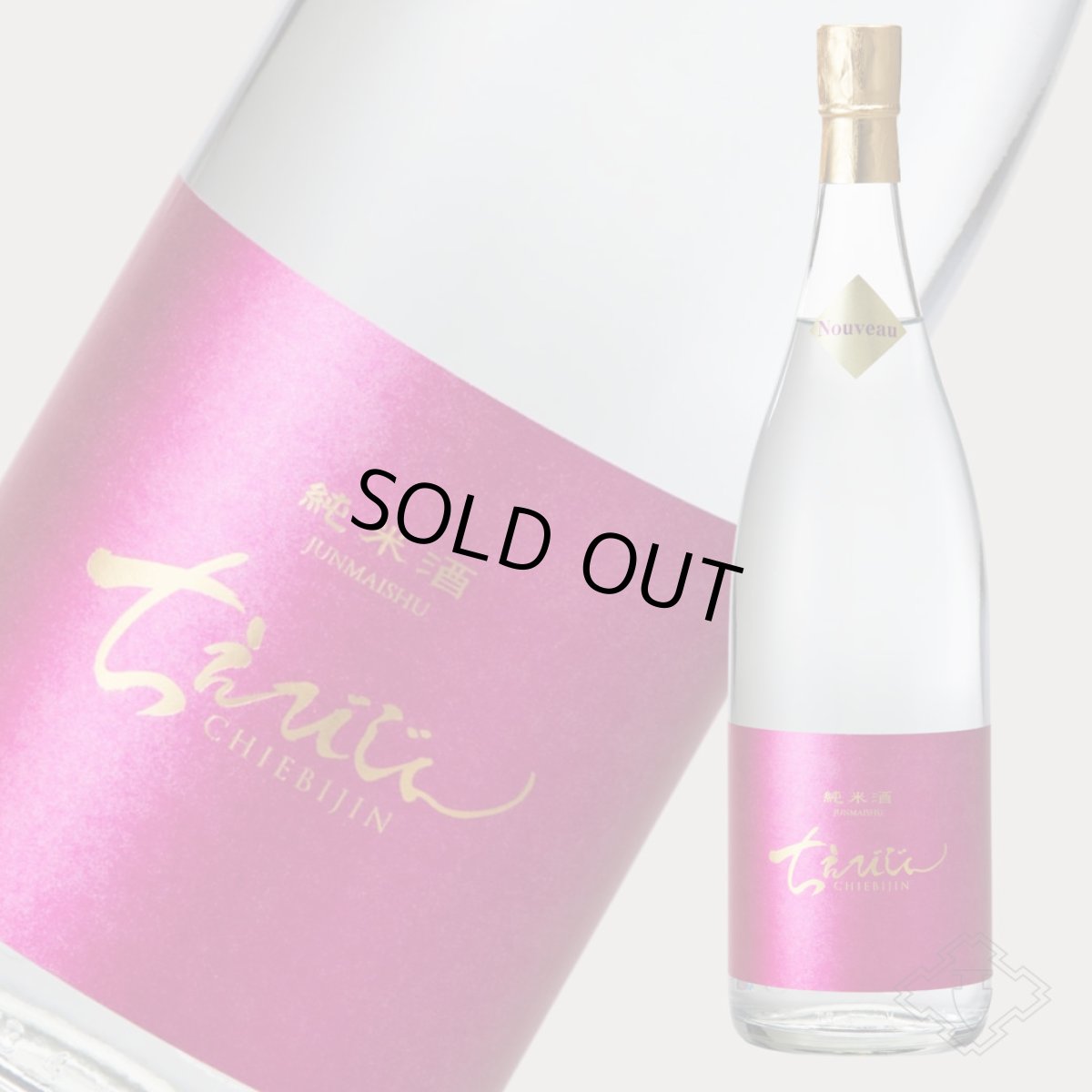 画像1: ちえびじん Nouveau ヌーヴォー 生酒 1800ml（要冷蔵） (1)