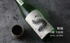 画像4: 無風 純米吟醸 生原酒 720ml（要冷蔵 日本酒 玉泉堂酒造 むかで） (4)