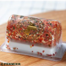 画像2: ブシェット トマト バジル 1個 (約100g)（チーズ シェーブル 山羊乳 要冷蔵 フェルミエ） (2)