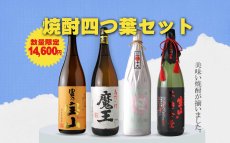 画像2: 焼酎四つ葉セット（芋焼酎 1800ml 4本） (2)