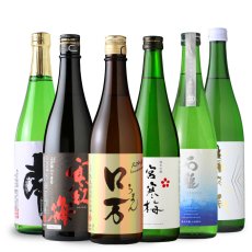 画像2: 日本酒 純米吟醸 家飲みセット 720ml 6本セット（送料無料 飲み比べ ロ万 宮寒梅 石鎚 南 寒紅梅 富久長） (2)