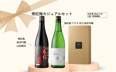 画像2: 寒紅梅カジュアルセット  (日本酒 720ml 2本 寒紅梅酒造 純米吟醸山田錦50 辛口+プラス) (2)