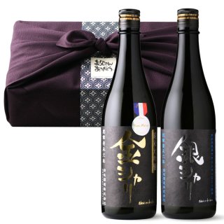 鶴齢セット (日本酒 720ml 2本 純米大吟醸 純米吟醸 青木酒造) - 酒舗