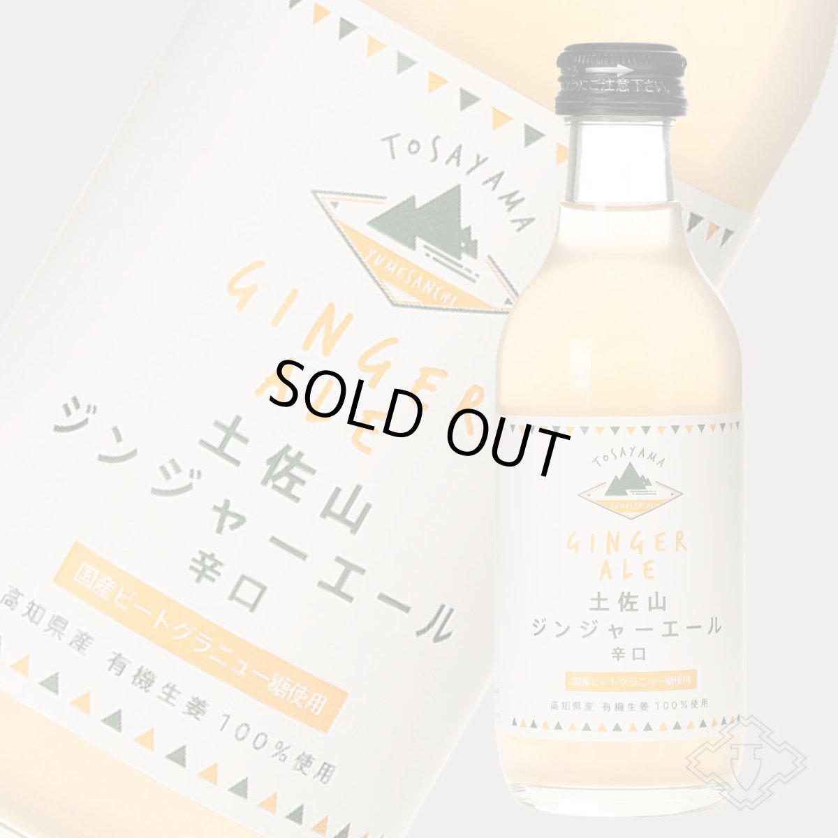 画像1: 土佐山 ジンジャーエール 辛口 M 200ml （ノンアルコール飲料/夢産地とさやま） (1)