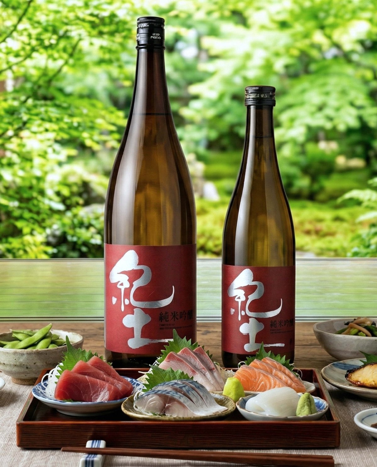 画像2: 紀土 純米吟醸　（日本酒  平和酒造 和歌山） (2)