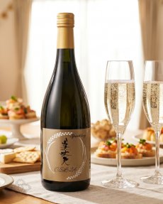 画像3: 美丈夫 純米吟醸 CEL-24 スパークリング 720ml（日本酒 濱川商店 びじょうふ） (3)