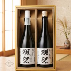 画像4: 獺祭セット（720ml 2本 日本酒 獺祭39 獺祭50 プレゼントラッピング） (4)