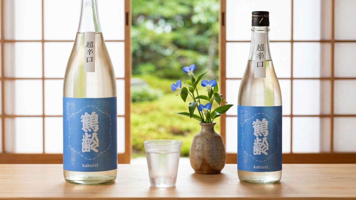 画像3: 鶴齢 露草色 (つゆくさいろ) （日本酒 青木酒造 かくれい） (3)