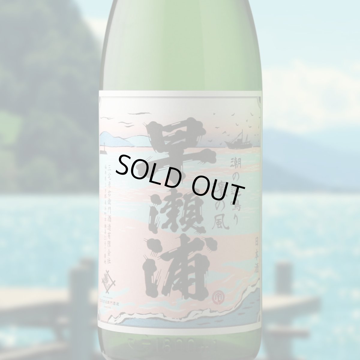 画像1: 早瀬浦 特別純米酒 濱の風（日本酒 三宅彦右衛門酒造 はやせうら） (1)