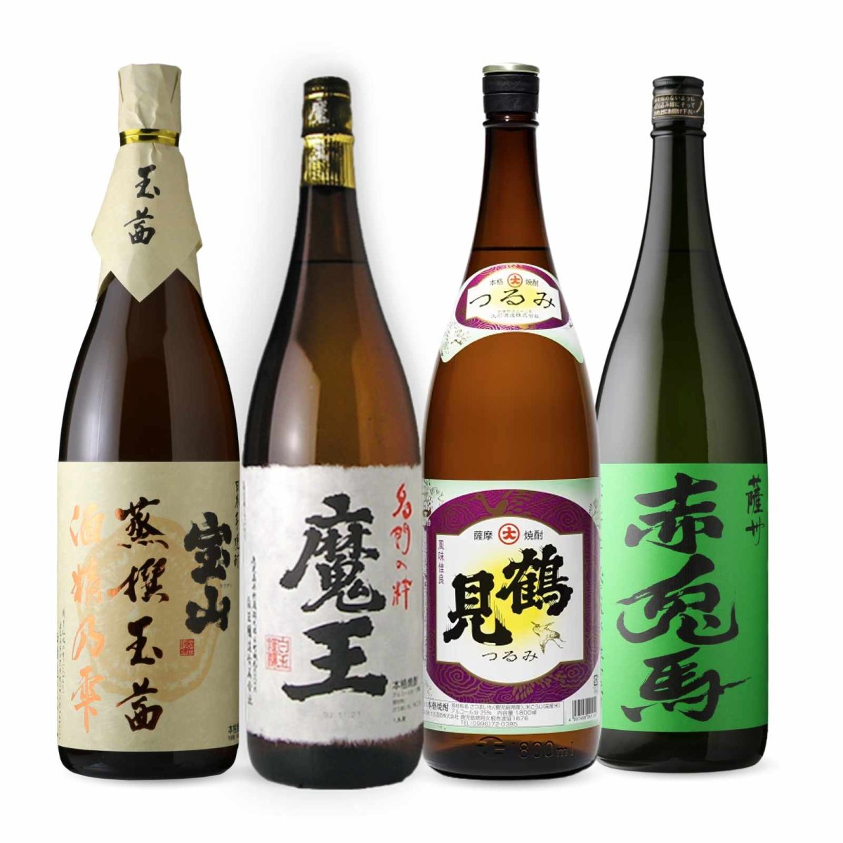 画像3: 送料無料 焼酎四つ葉セット（芋焼酎 1800ml 4本 期間限定） (3)