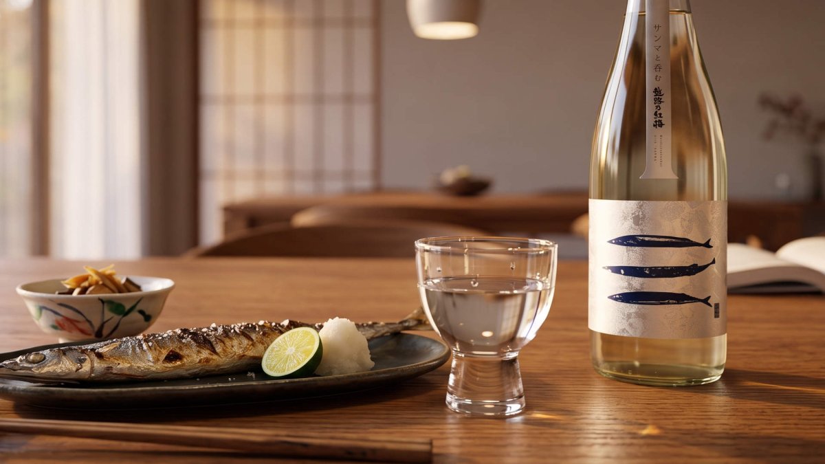 画像2: 秋刀魚と呑む越路乃紅梅 無濾過生原酒 720ml （日本酒 頚城酒造 こしじのこうばい クール便発送） (2)