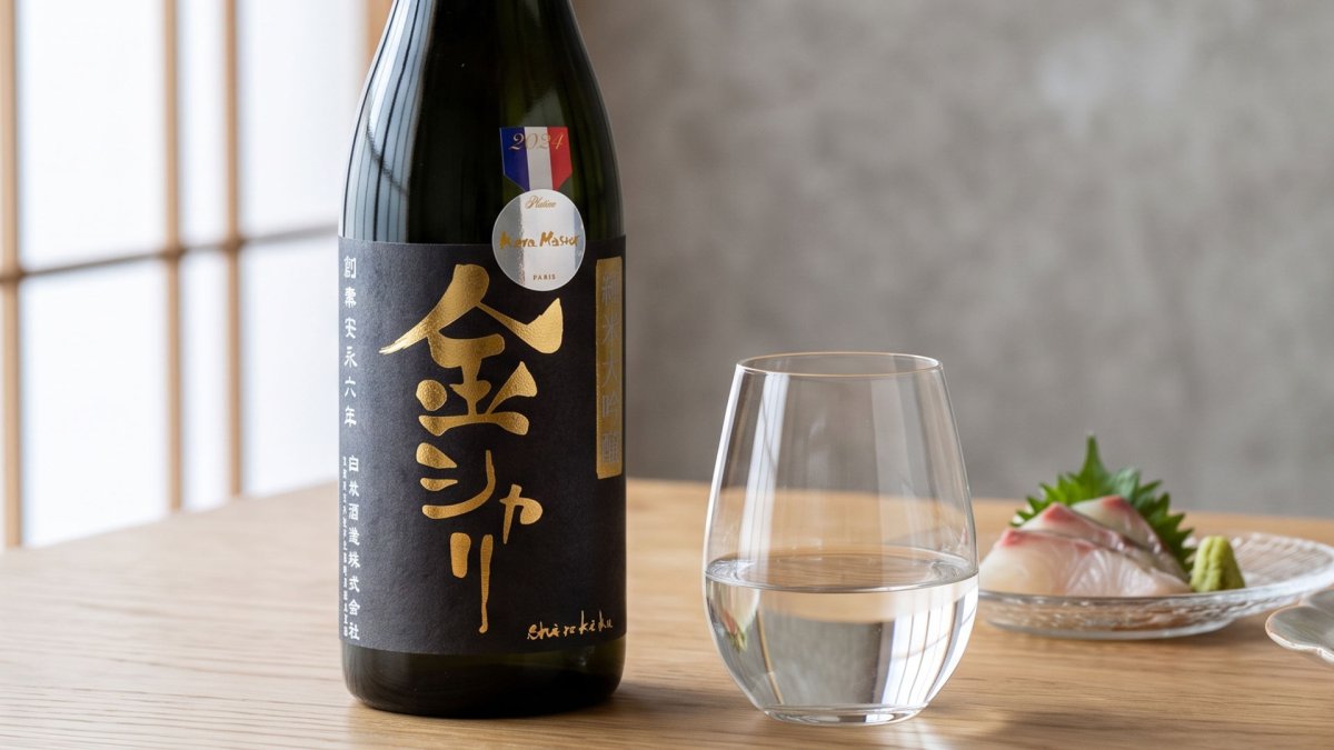 画像2: shirakiku 純米大吟醸 金シャリ 720ml（日本酒 白杉酒造 シラキク） (2)