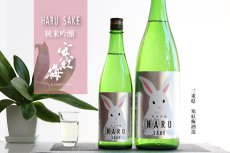 画像7: 寒紅梅 うさぎラベル 純米吟醸 HARU酒 1800ml (7)