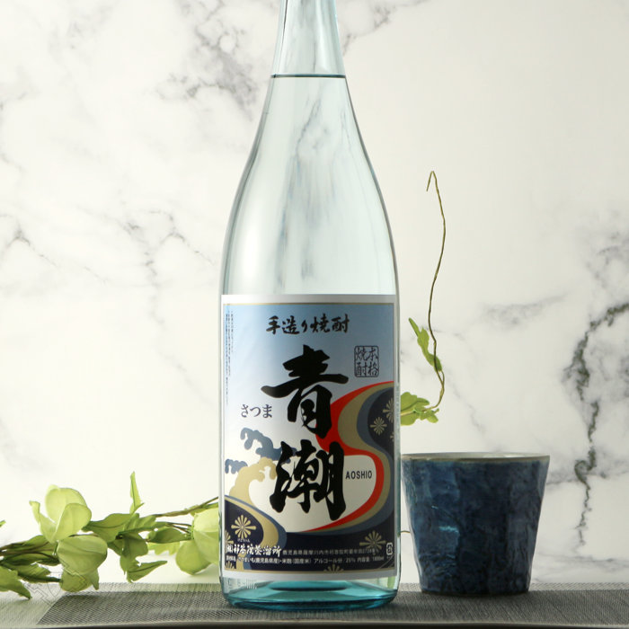 芋焼酎　青潮　原酒33.8度　1800ml