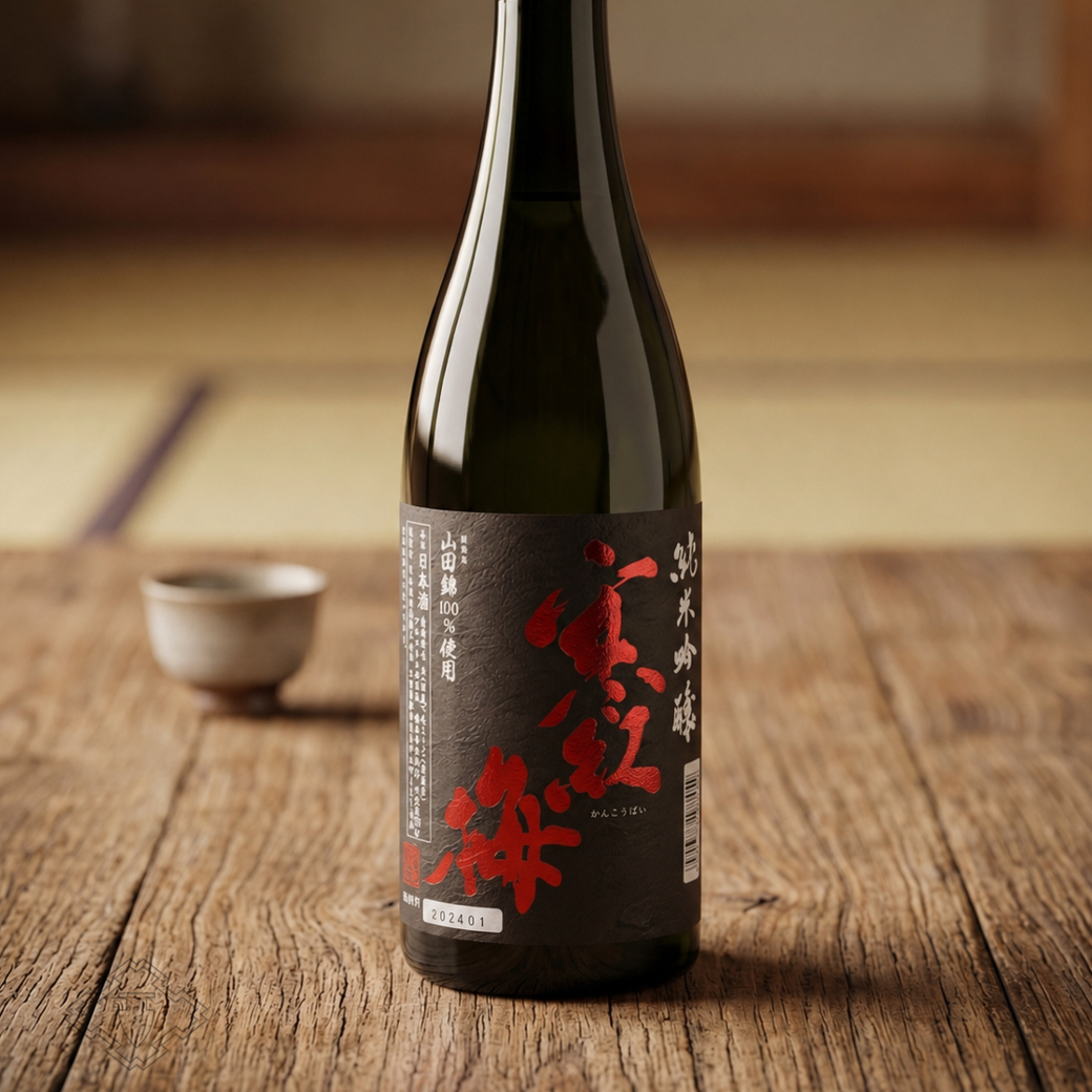 画像2: 寒紅梅 純米吟醸 山田錦50 1800ml（日本酒 かんこうばい 寒紅梅酒造 ） (2)